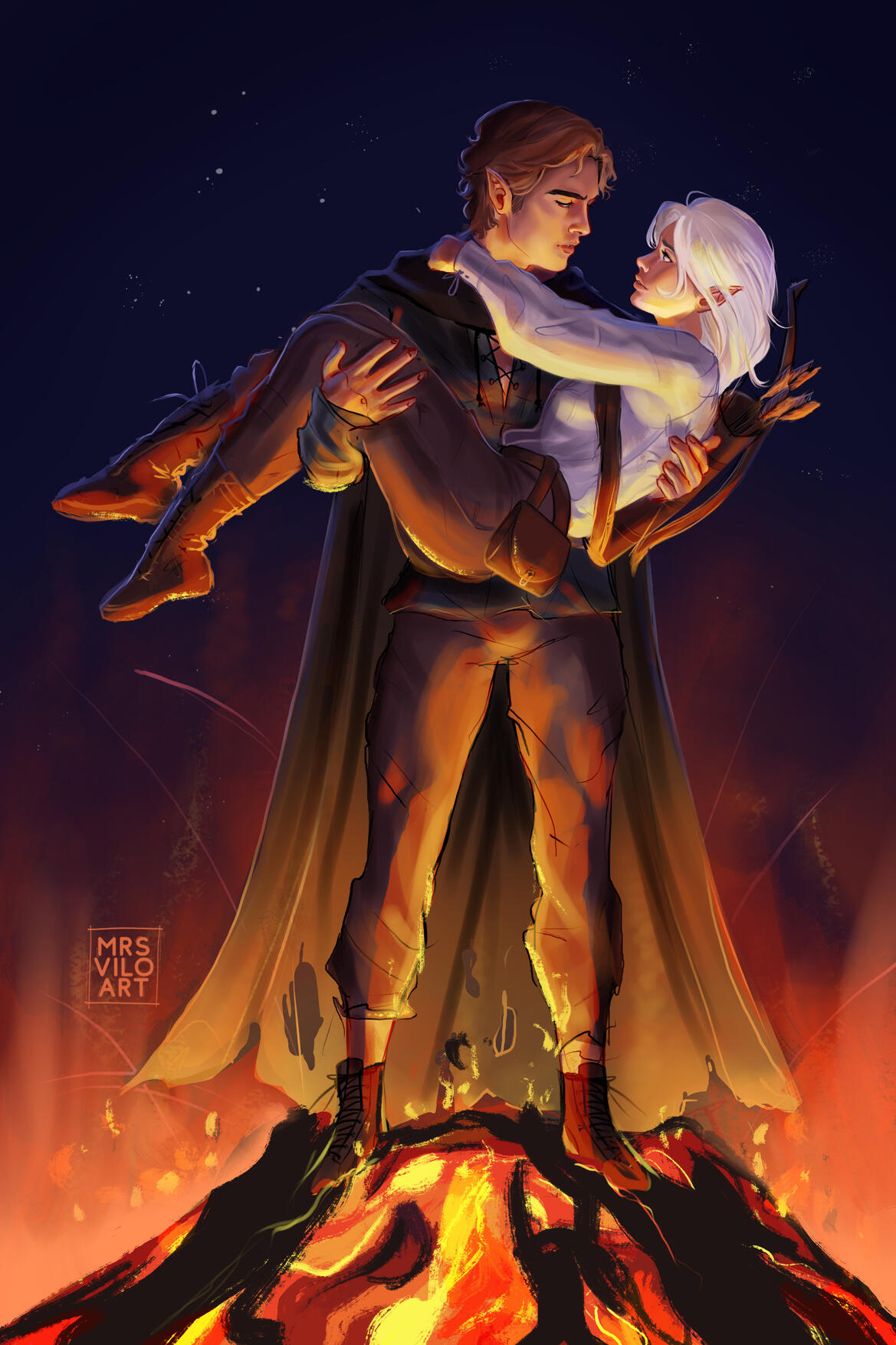 The Archer & The Flame by Marie Violet